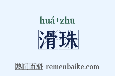 滑珠是什么意思的图片